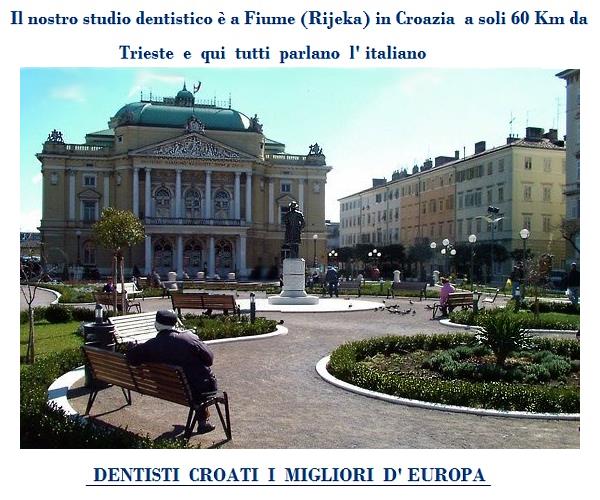  
I nostri studi dentistici VIAGGIDELDENTE.IT si trovano a Rijeka / Fiume, Spalato/Split e a Rovigno in Croazia, a Valona in Albania e a Budapest in Ungheria. 